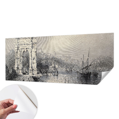 Papel mural texturado decorativo Marina