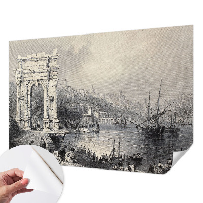 Papel mural texturado decorativo Marina
