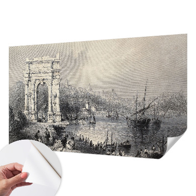 Papel mural texturado decorativo Marina