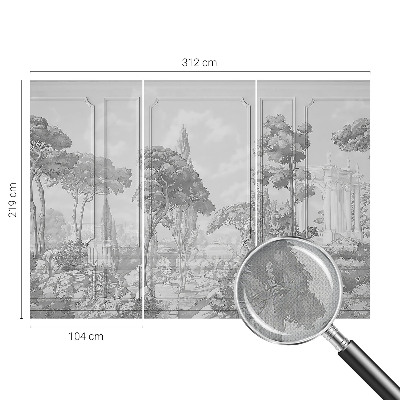 Papel mural con patrón decorativo Naturaleza atmosférica