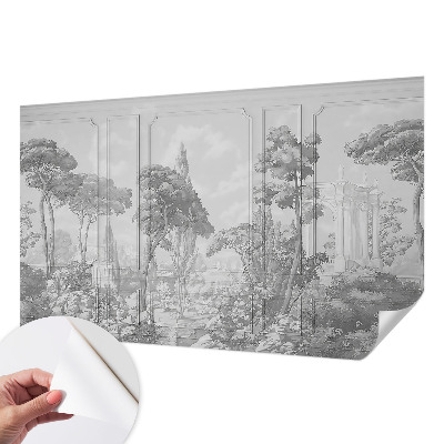 Papel mural con patrón decorativo Naturaleza atmosférica