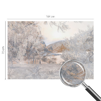 Papel mural texturado decorativo La naturaleza de la sutileza