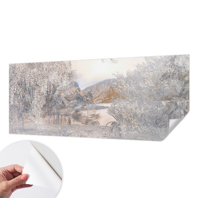Papel mural texturado decorativo La naturaleza de la sutileza