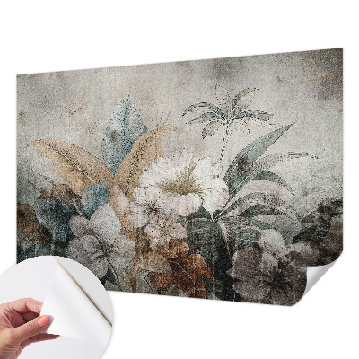 Papel mural con patrón decorativo con diseño Sueño de flores