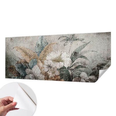 Papel mural con patrón decorativo Sueño de flores