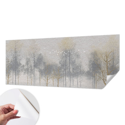 Papel mural texturado decorativo Armonía del bosque