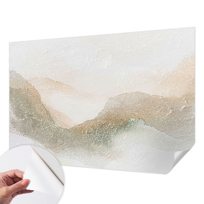 Papel mural con patrón decorativo Rayas sutiles