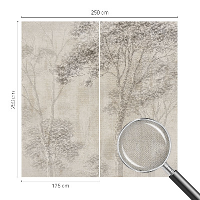 Fotomural decorativo para cabecero de cama Armonía elegante