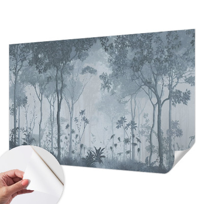 Papel mural texturado decorativo Misticismo del bosque