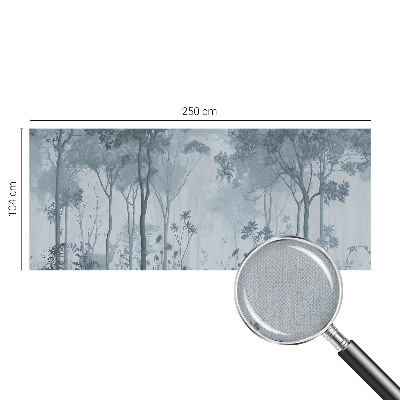 Papel mural texturado decorativo Misticismo del bosque