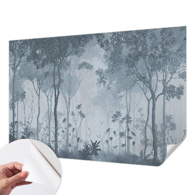 Papel mural texturado decorativo Misticismo del bosque