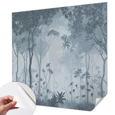 Papel mural texturado decorativo Misticismo del bosque