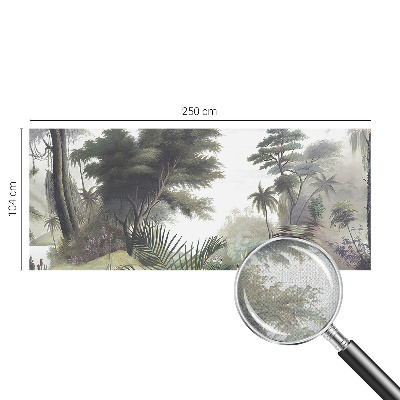 Papel mural texturado decorativo Paisaje exótico