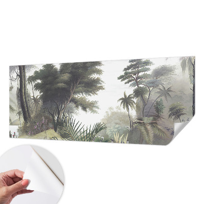 Papel mural texturado decorativo Paisaje exótico