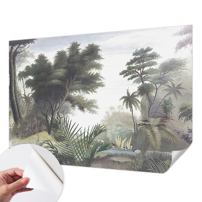 Papel mural texturado decorativo Paisaje exótico