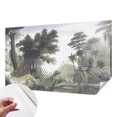 Papel mural texturado decorativo Paisaje exótico