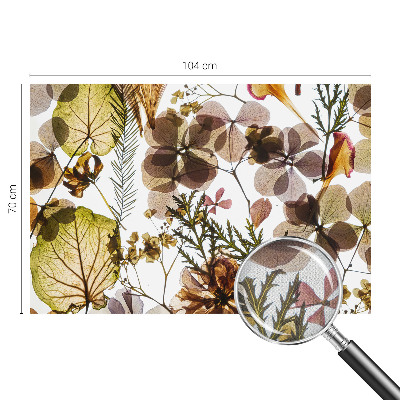 Papel mural texturado decorativo Composición natural