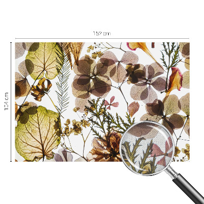 Papel mural texturado decorativo Composición natural