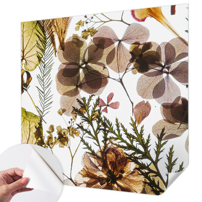 Papel mural texturado decorativo Composición natural