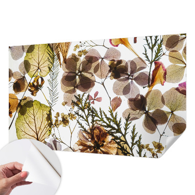 Papel mural texturado decorativo Composición natural