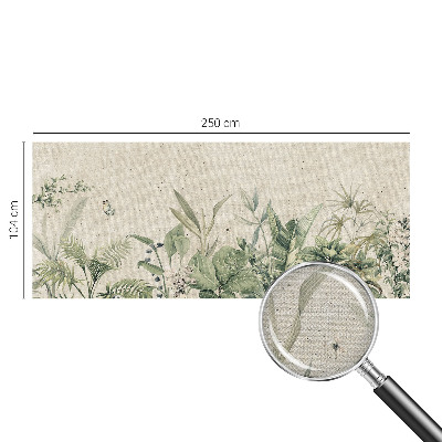 Fotomural decorativo para cabecero de cama Selva tropical