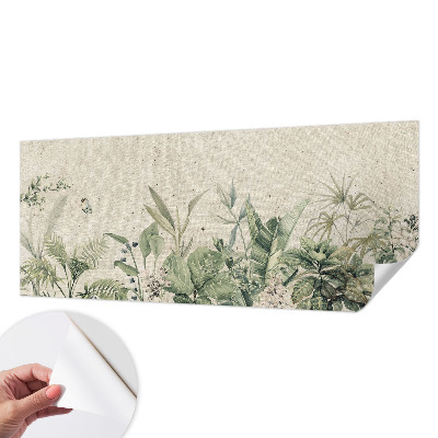 Fotomural decorativo para cabecero de cama Selva tropical