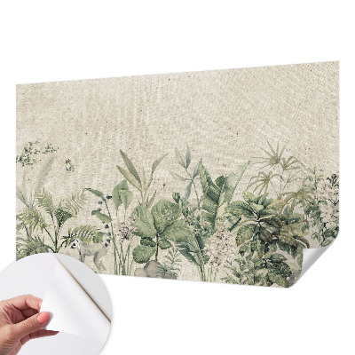 Fotomural decorativo para cabecero de cama Selva tropical