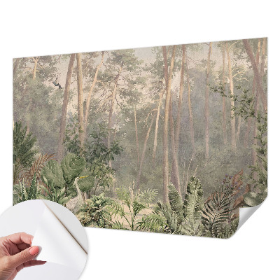 Mural de pared con estampado hermoso Armonía natural