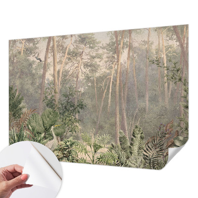 Mural de pared con estampado hermoso Armonía natural