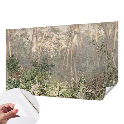 Mural de pared con estampado hermoso Armonía natural