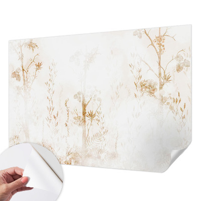 Papel mural texturado decorativo Elegancia botánica