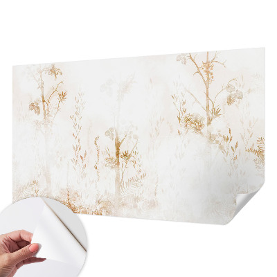 Papel mural texturado decorativo Elegancia botánica