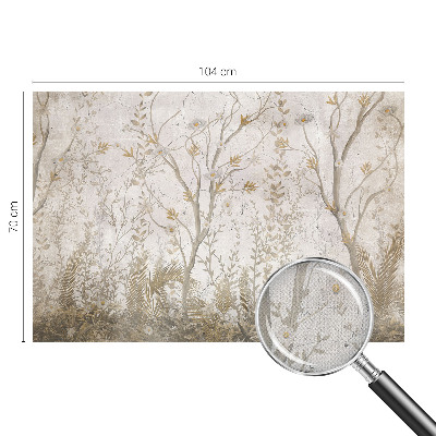 Fotomural decorativo para cabecero de cama Un rincón del bosque