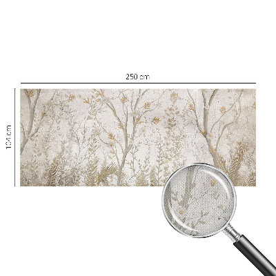 Fotomural decorativo para cabecero de cama Un rincón del bosque