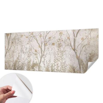 Fotomural decorativo para cabecero de cama Un rincón del bosque