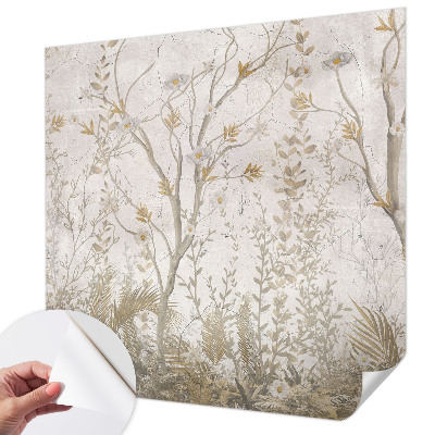 Fotomural decorativo para cabecero de cama Un rincón del bosque