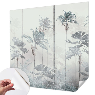 Fotomural decorativo para cabecero de cama Paisaje tropical