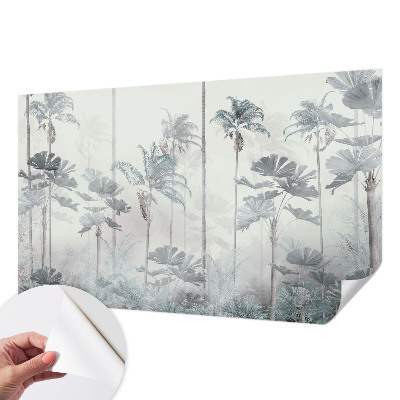 Fotomural decorativo para cabecero de cama Paisaje tropical