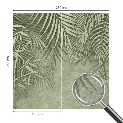 Mural de pared con estampado hermoso paraíso de bambú