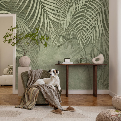 Mural de pared con estampado hermoso paraíso de bambú