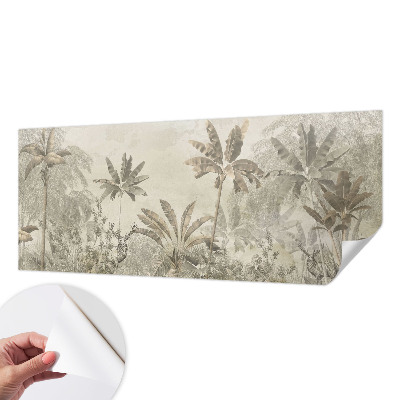 Papel mural texturado decorativo Selva tropical