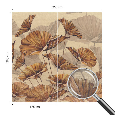 Papel mural con patrón decorativo Elegancia otoñal