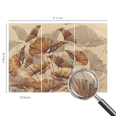 Papel mural con patrón decorativo Elegancia otoñal