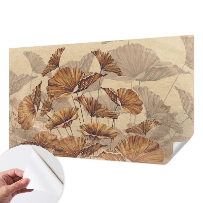 Papel mural con patrón decorativo Elegancia otoñal