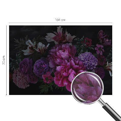 Mural de pared con estampado hermoso Elegancia floral