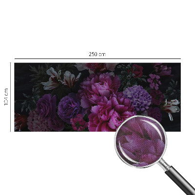 Mural de pared con estampado hermoso Elegancia floral