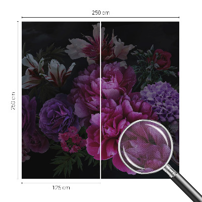 Mural de pared con estampado hermoso Elegancia floral