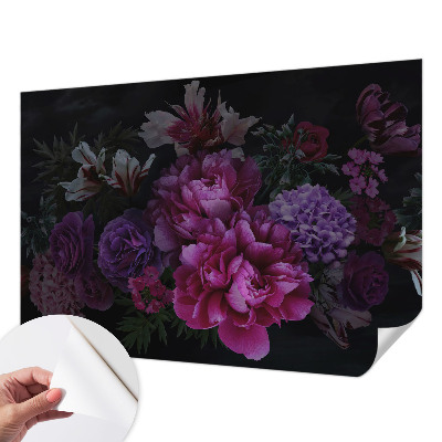 Mural de pared con estampado hermoso Elegancia floral