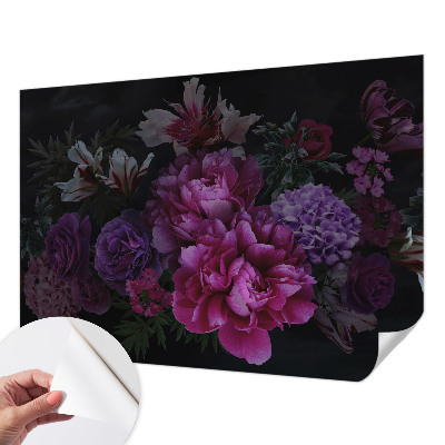 Mural de pared con estampado hermoso Elegancia floral