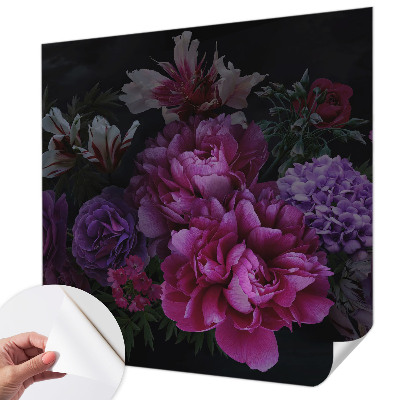 Mural de pared con estampado hermoso Elegancia floral